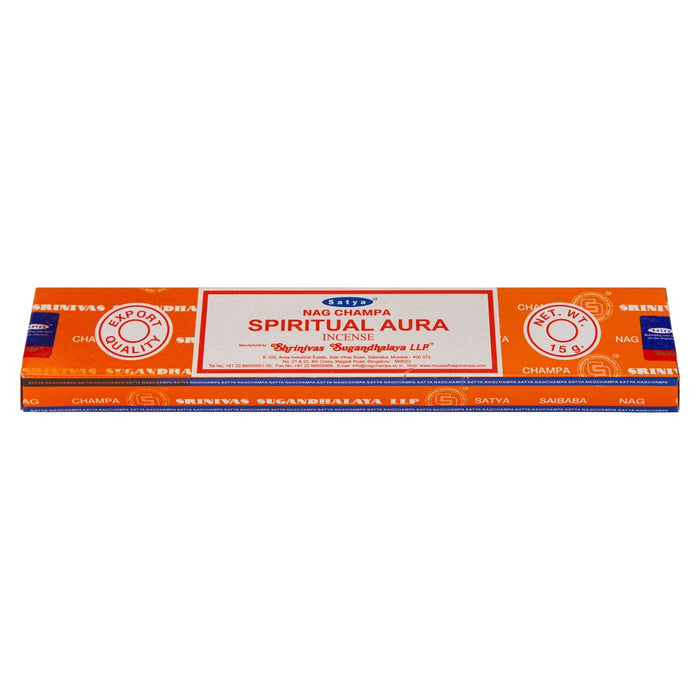 Satya Spiritual Aura 15g | 1 Pack (12 Sticks) - westbasedirect.com