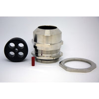 Wiska 10106236 TKE/B 50 Brass Nickel Plated Tails Kit Pack EMSKV 50/EMMU 50/MFD 4x 25mm Tails + 1x 10-16mm Earth