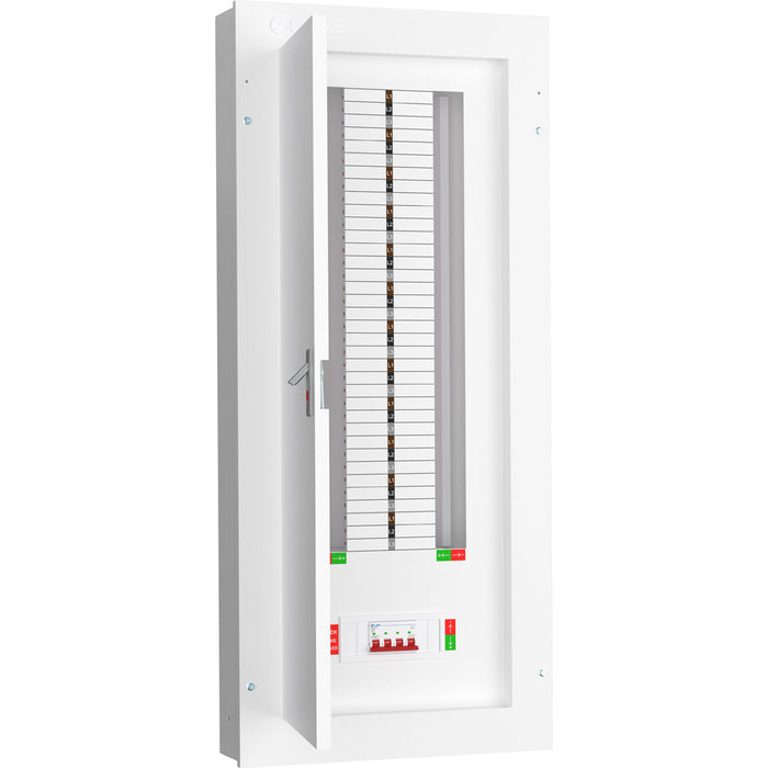 LIVE Electrical TPN24-125 24 Way TP&N Distribution Board with 4 Pole 125A Main Switch Incomer