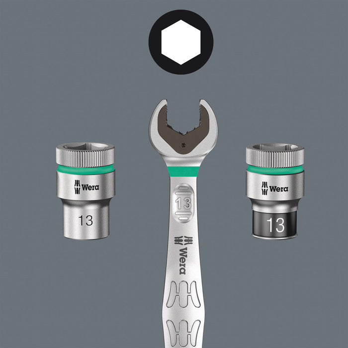 Wera 05005514001 8790 B Impaktor 1/4", Socket wrench insert with 3/8" drive - westbasedirect.com