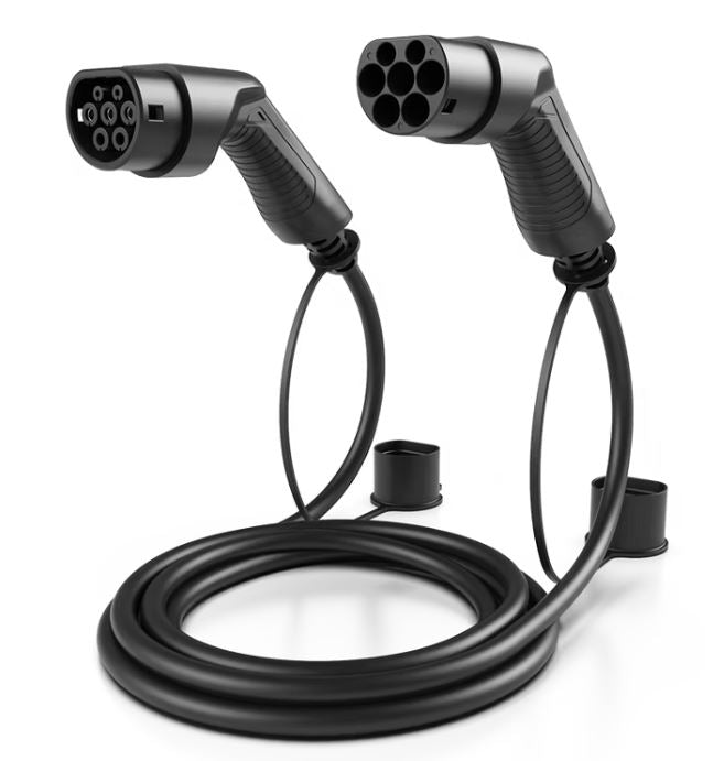 Rolec ROLEC5011 Evo Intelligent EV Charger 7.4kW Universal Socket Daytona Grey c/w EVPP0700 5m 32A Type 2 to Type 2 Charging Lead & Holster - westbasedirect.com