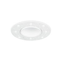 JCC JC1020WH V50 Pro Plaster-in Fire-Rated Downlight 6.2W IP65 3000K/4000K White