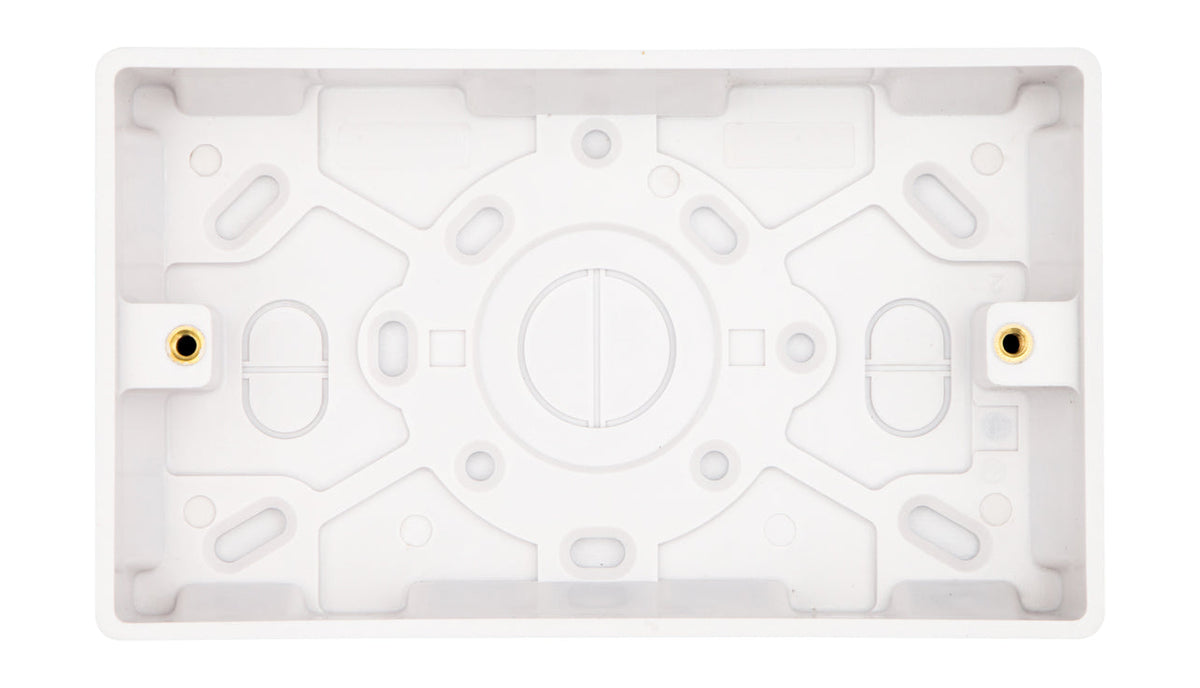 Deta Vimark VP1224 Pro 2G 33mm Pattress Box – White Moulded ...