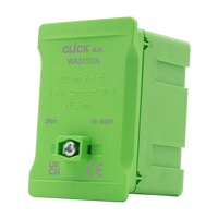Click WA315GN 100A 1 Pole 5x35mm² Connectable Link Box - Green