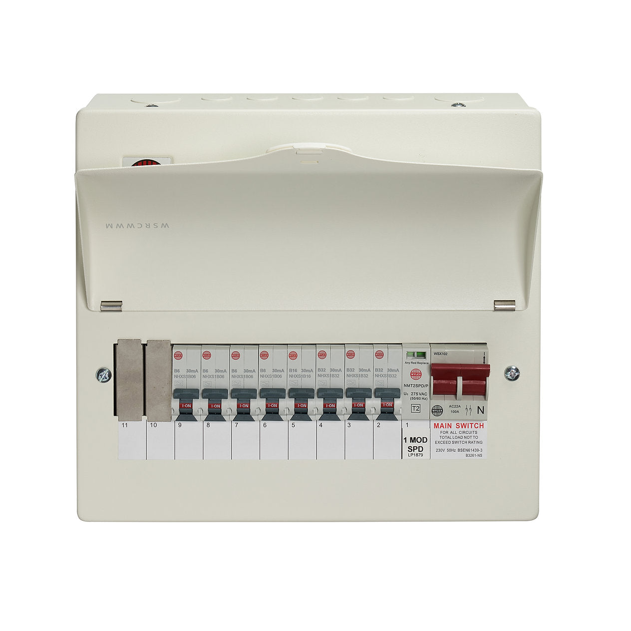 Wylex Main Switch Consumer Units