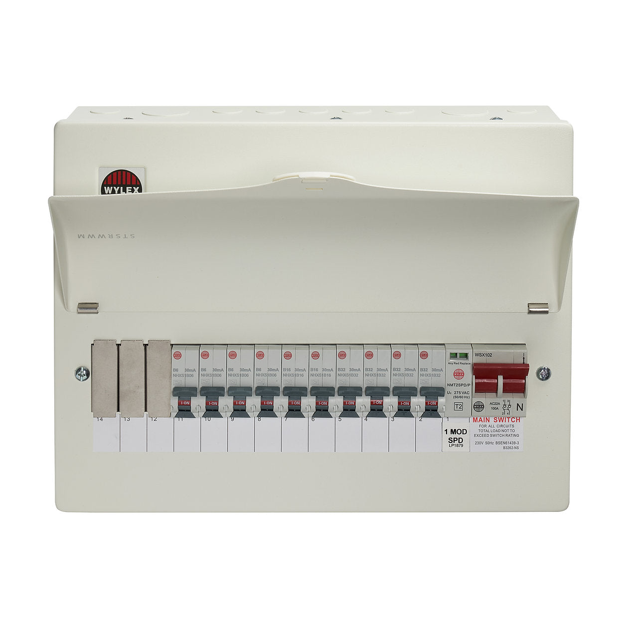 Wylex Main Switch Consumer Units