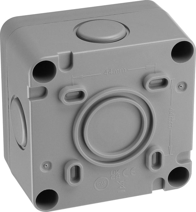 BG WP14 Weatherproof Nexus Storm 20AX 1G 2-Way Retractive Switch(PRESS) - westbasedirect.com