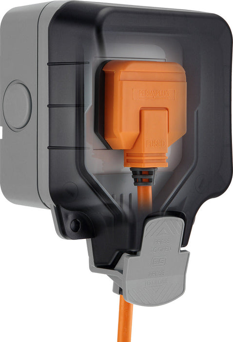 BG WP23 Weatherproof Nexus Storm 13A 1G Unswitched Socket - westbasedirect.com