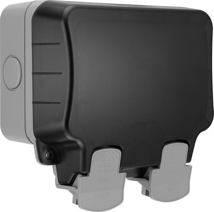 BG WP24 Weatherproof Nexus Storm 13A 2G Unswitched Socket - westbasedirect.com