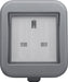 BG WPB23 Weatherproof IP55 13A 1G Unswitched Socket - westbasedirect.com