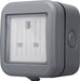 BG WPB23 Weatherproof IP55 13A 1G Unswitched Socket - westbasedirect.com