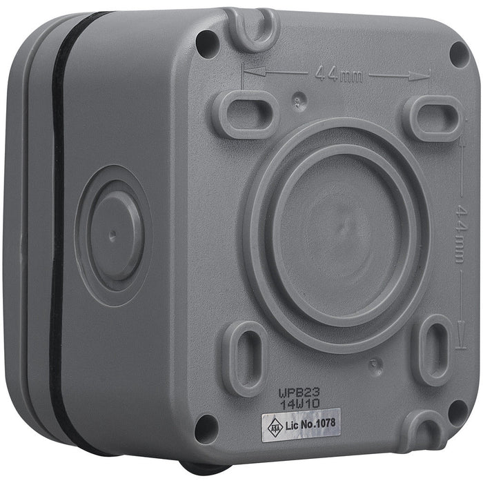 BG WPB23 Weatherproof IP55 13A 1G Unswitched Socket - westbasedirect.com