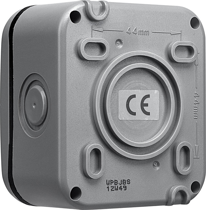 BG WPBJBS Weatherproof IP55 Square Junction Box - westbasedirect.com