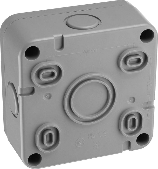 BG WPJB Weatherproof Nexus Storm Junction Box + 5 Pole Terminal Block - westbasedirect.com