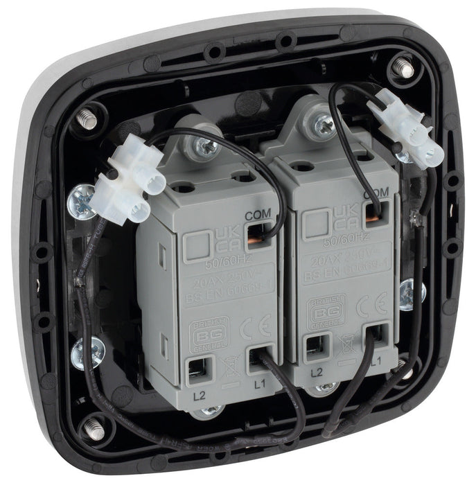 BG WPL42 Weatherproof Decorative 20AX 2G 2-Way Switch - westbasedirect.com