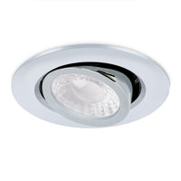 JCC JC1102/CH X50 Fire rated downlight Tilt 3W/5W IP65 3000/4000/5700K 400/650 lms Chrome