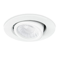 JCC JC1102/WH X50 Fire rated downlight Tilt 3W/5W IP65 3000/4000/5700K 400/650 lms White