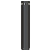 Ansell AAVIO/1/BK/SM3 Avio 6W-24W IP66 LED Bollard Black Self-Test Emergency 3000K/4000K