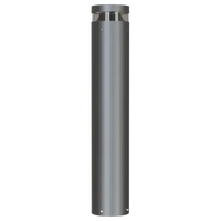 Ansell AAVIO/1/SG/SM3 Avio 6W-24W IP66 LED Bollard Silver Grey Self-Test Emergency 3000K/4000K