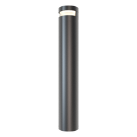 Ansell AAVIO/HS/SG Avio Bollard Half Shield Silver Grey