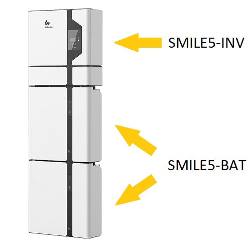 Alpha ESS SMILE5-INV-FFR Alpha Smile5 (IP65) AC/Hybrid Inverter 5kW with FFR Capability - westbasedirect.com