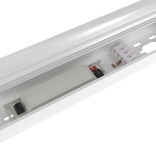 Ansell ANOU5/3 NouLine XPRESS 5ft 1500mm IP40 CCT LED Batten 25W/45W 3000K/4000K/6500K