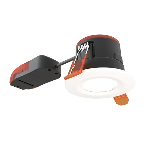 Ansell APRIPXM/1/MP1 Prism Pro XM 5W/7W IP65 Dimmable LED Fire Rated Downlight 2700K/3000K/4000K/6000K - 10 Pack