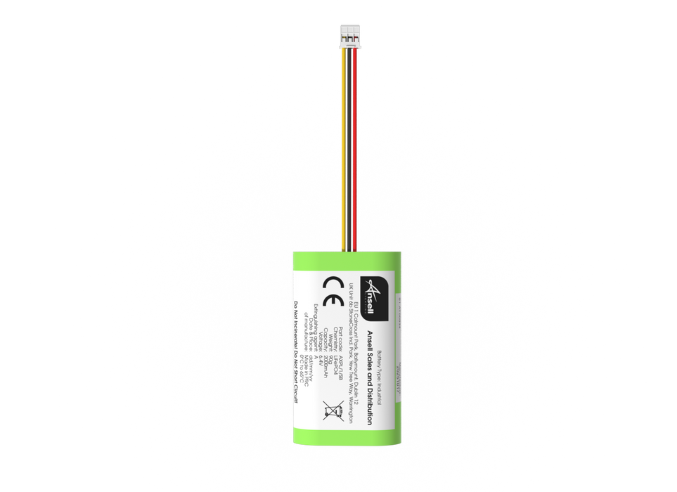 Ansell AXPL/1/SB XPRESS Linear 6.4V 2000mAh LiFePO4 Replacement Battery