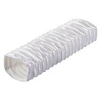 Blauberg 110x54mm x 0.5m Blauflex White Rectangular Flat PVC Flexible Ducting