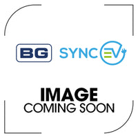 BG SyncEV EVPCFSM27NBR Pro Charger Floor Mount Dual Socket Outlet Single Phase 2X7.4kW Integrated MID Meter