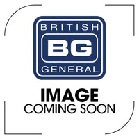 BG FBS24U44W Flatplate Screwless Double Socket + 4x USB - White Insert - Brushed Steel