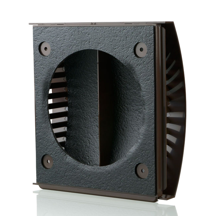 Blauberg AH-10-150-BROWN External Wall Wind Sound Baffle Vent Cover Draft 6" 150mm - westbasedirect.com