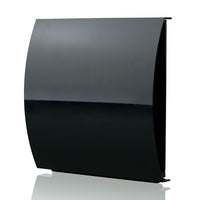 Blauberg AH-10-125-BLACK External Wall Wind Sound Baffle Vent Cover Draft 5