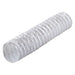 Blauberg DK-100-PVC-WHI Ventilation PVC Flexible Duct Cowled Wall Kit 4" 100mm White - westbasedirect.com