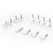 BG CCR5/100 White Round 5mm Cable Clips - 100 Pack - westbasedirect.com