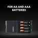 Duracell CEF27 Advanced Charger + 2xAA + 2xAAA - westbasedirect.com