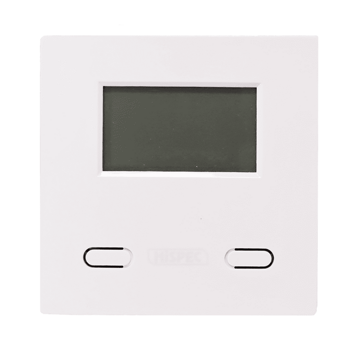 HiSPEC HSSA/CO2 Mains Flush Mounted CO2 & Temperature Monitor - westbasedirect.com