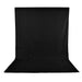 Phot-R 1.8x3m Black 100% Cotton Backdrop - westbasedirect.com