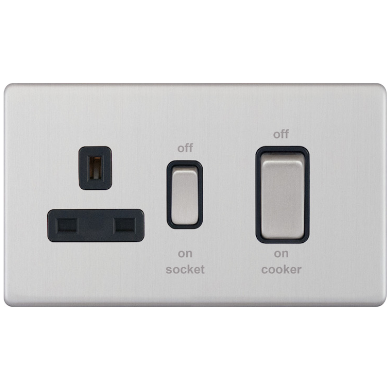 BUY Selectric 5MPLUS-249 | 5M-PLUS Screwless | 45A Cooker Unit with 13A ...