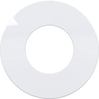 Luceco EFTBZFGW Bezel Accessory Flat - Gloss White