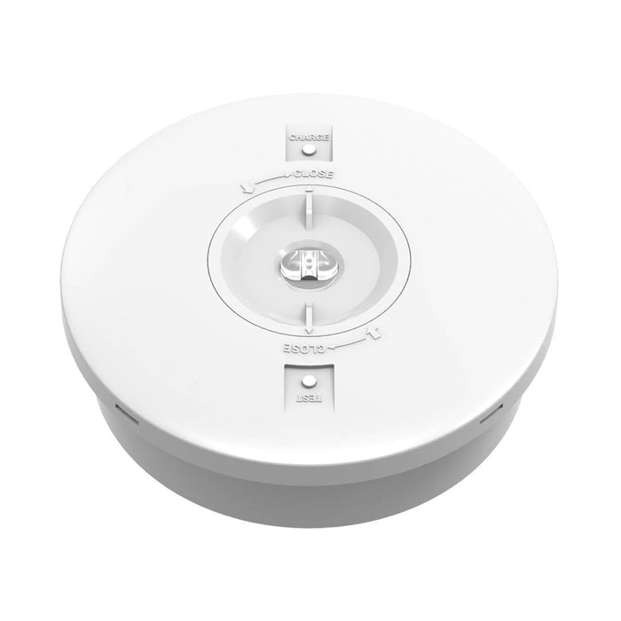 Collingwood EMRSW2MS Salvus Route Surface Mount Emergency Downlight, White, Non-Maintained, Manual & Self-Test, 2.5W, IP65