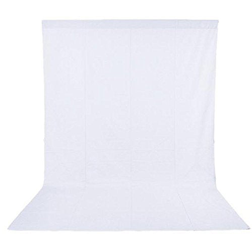 Phot-R 1.6x3m White Non-Woven Backdrop - westbasedirect.com