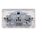 Schneider Electric GGBL3020S Lisse White Moulded 13A SP 2G Switched Socket (Display Packaged) - westbasedirect.com