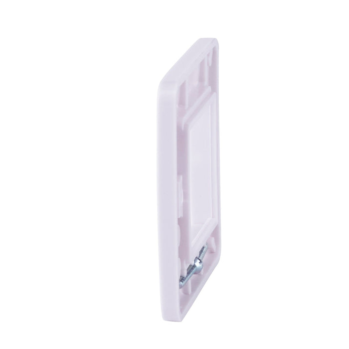 Schneider Electric GGBL8060 Lisse White Moulded 1G 2 Module Euro Plate - westbasedirect.com