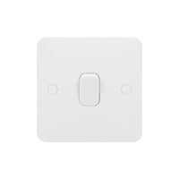 Schneider Electric GGBL1014 Lisse White Moulded 10AX 1G Intermediate Switch