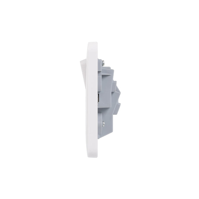 Schneider Electric GGBL3010DS Lisse White Moulded 13A DP 1G Switched Socket (Display Packaged) - westbasedirect.com