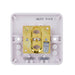 Schneider Electric GGBL7010 Lisse White Moulded Single TV/FM Co-Axial Socket Outlet - westbasedirect.com