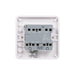 Schneider Electric GGBL1032S Lisse White Moulded 10AX 3G 2-Way Plate Switch (Display Packaged) - westbasedirect.com