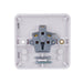 Schneider Electric GGBL3070 Lisse White Moulded 2A 1G Round Pin Unswitched Socket - westbasedirect.com