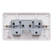 Schneider Electric GGBL3060S Lisse White Moulded 13A SP 2G Unswitched Socket - westbasedirect.com